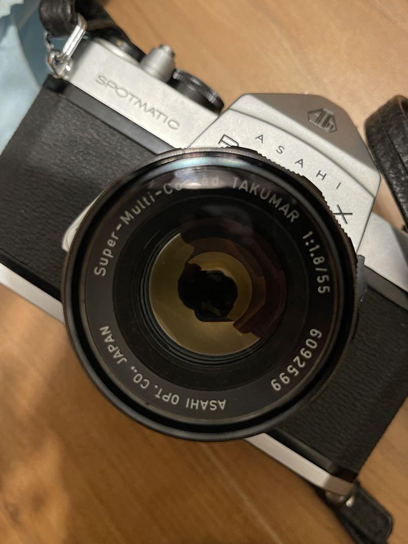 PENTAX SP レンズ 2種、フード3種、 ストロボ、セット