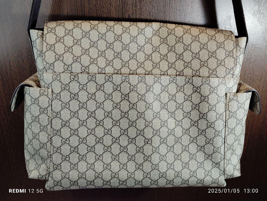 GUCCI GGパターン ショルダーバッグ ベージュ