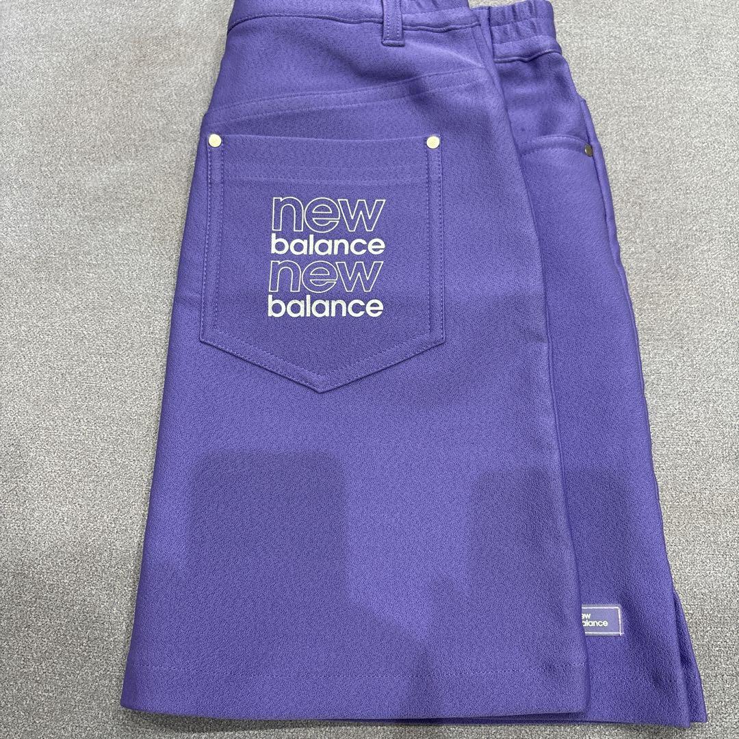 New Balance レディースゴルフパープル スカート