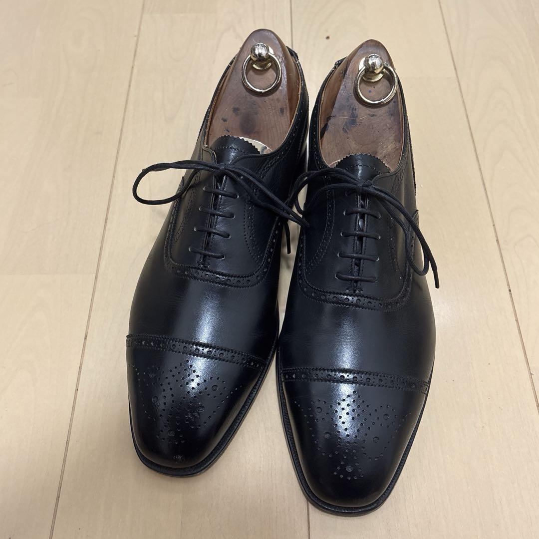 577.CROCKETT&JONES CHAIRMAN セミブローグ 9E