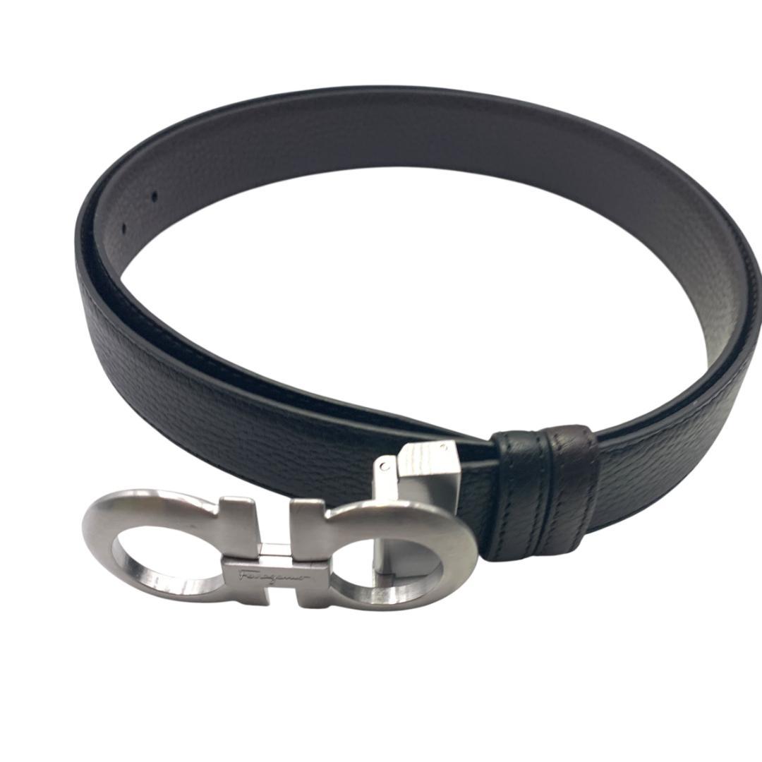 美品Ferragamo フェラガモ ベルト リバーシブル 調整可 最大120cm 美品Ferragamo フェラガモ ベルト リバーシブル 調整可 最大120cm