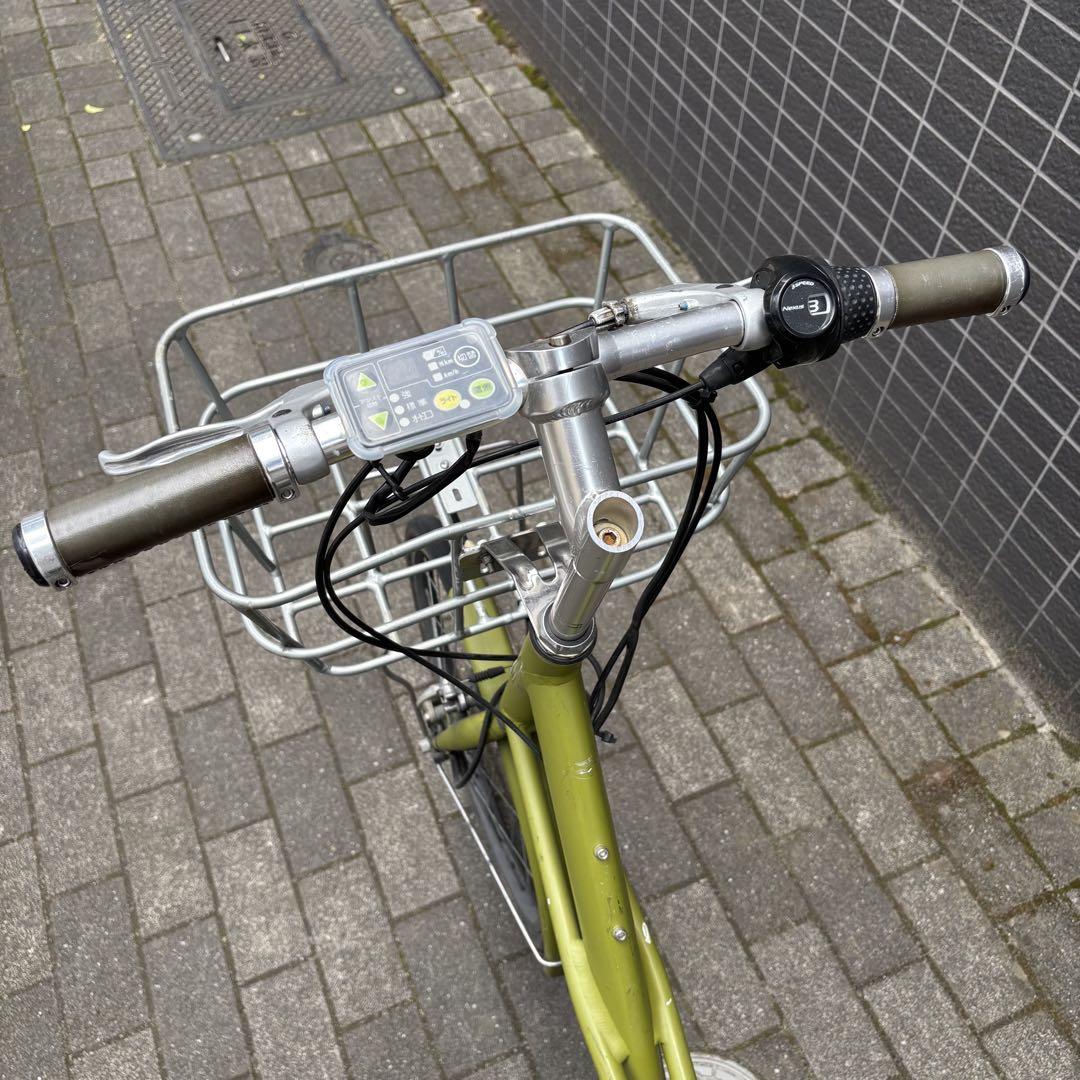 ブリヂストンリアルストリームミニ 20型 3段　電動アシスト自転車