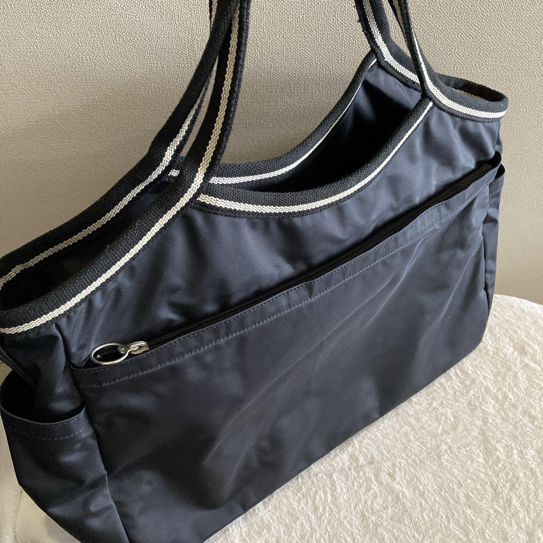 極美品 アニエスベー ボストンバッグ 2way ブラック 大容量