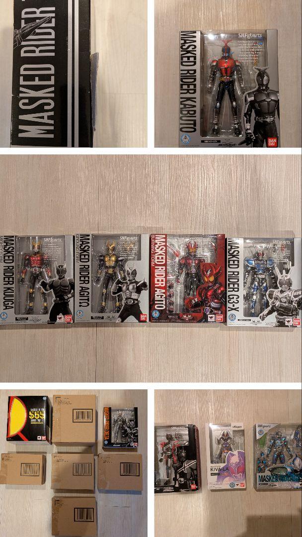 SHFiguarts 仮面ライダー フィギュア 155体＋武器セット