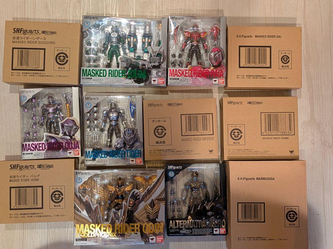 SHFiguarts 仮面ライダー フィギュア 155体＋武器セット