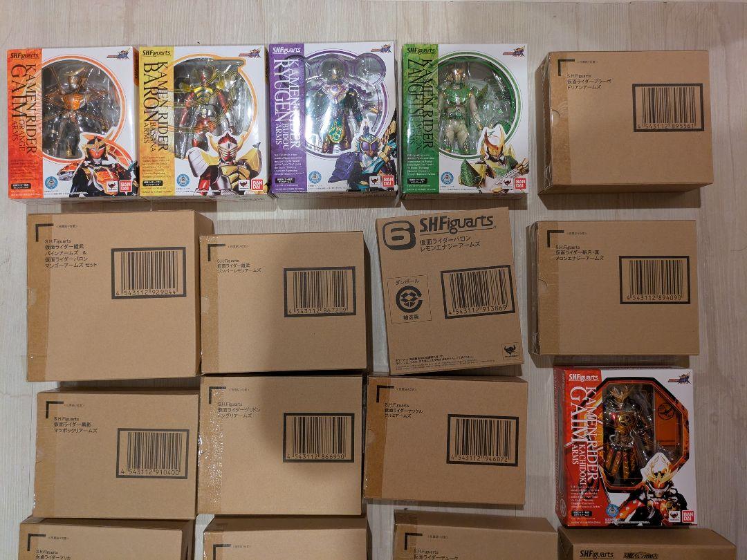 SHFiguarts 仮面ライダー フィギュア 155体＋武器セット
