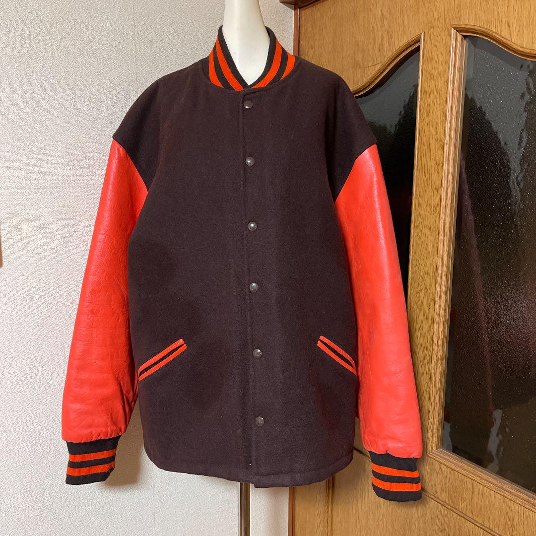 ヴィンテージ ☆ 素晴らしいコンディションのベンチコート型スタジャンです♡Mです