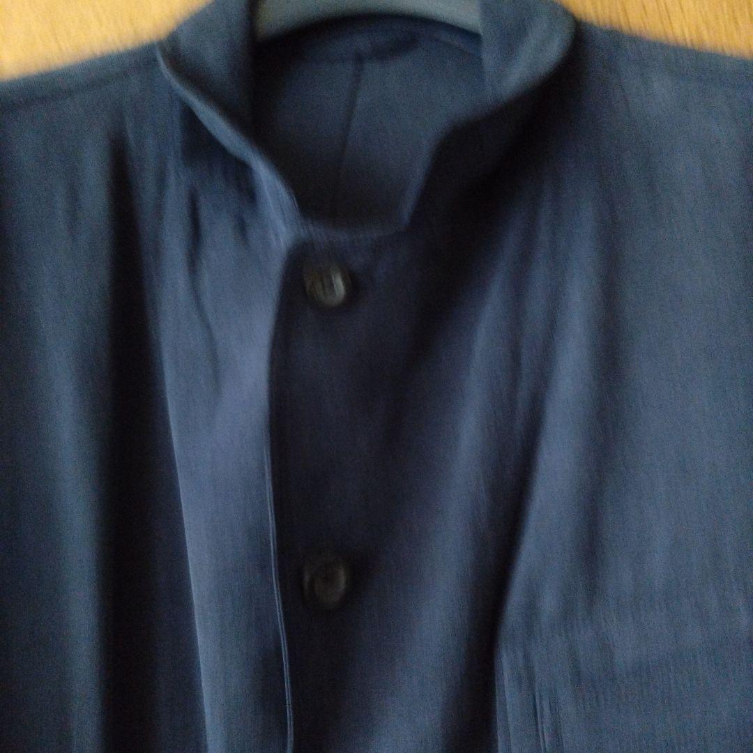 【美品】ARMANI COLLEZIONI　ネイビー テーラードジャケット