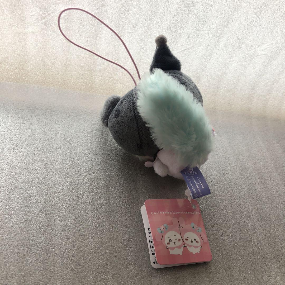 ちいかわぬいぐるみストラップ付き 約10cm ちいかわ×サンリオ