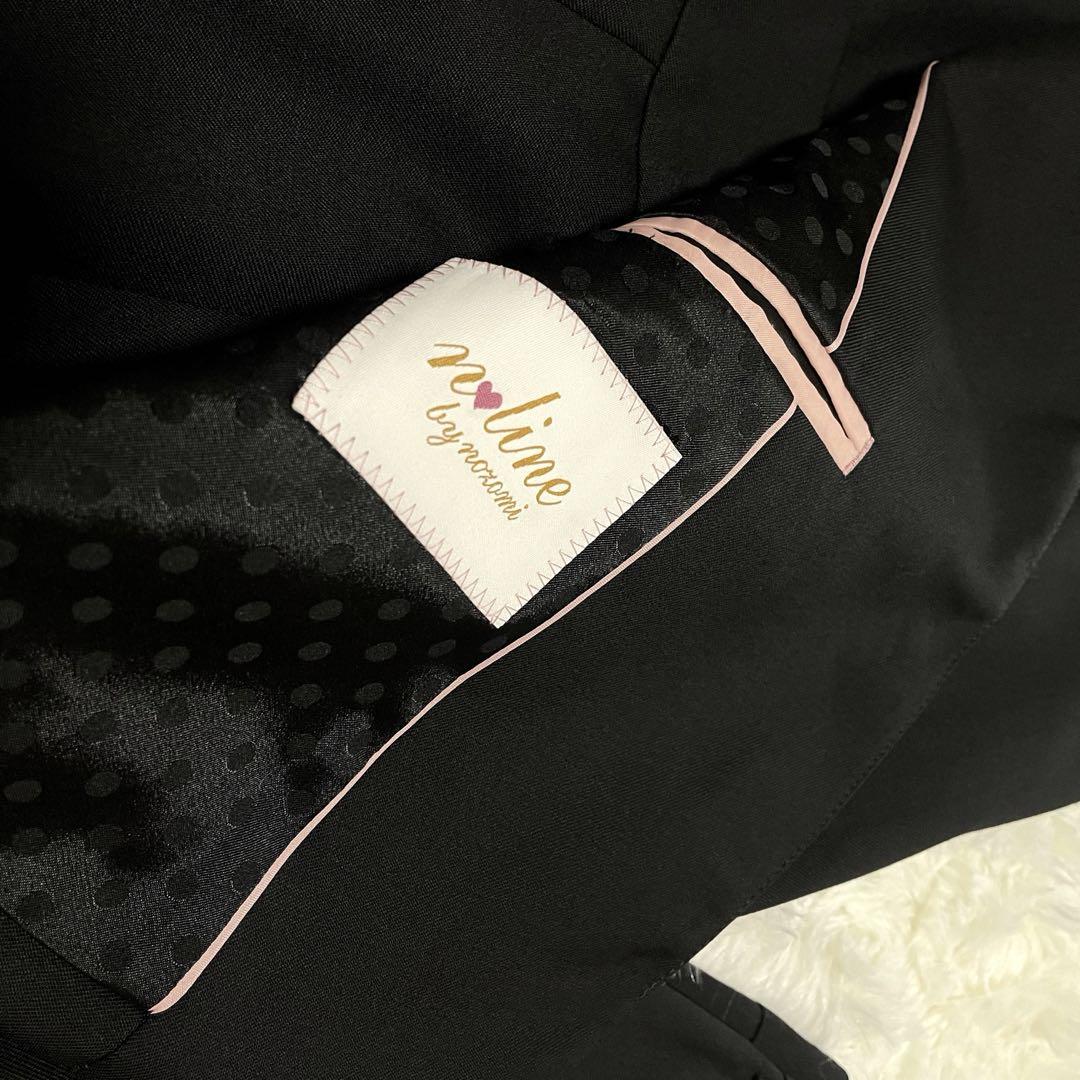 【極美品】洋服の青山　Nline  佐々木希　スーツ　3点セット　黒　エヌライン