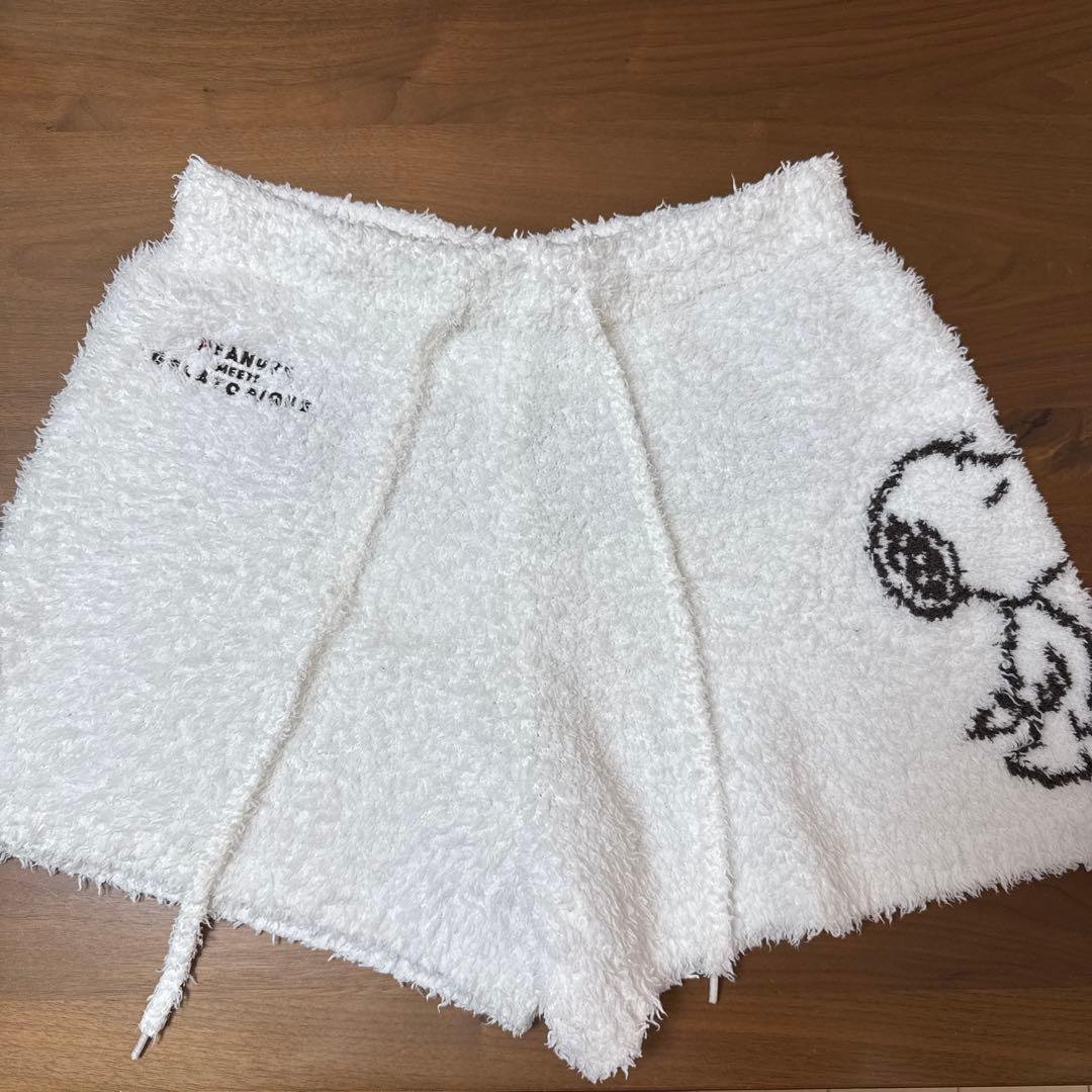 ジェラートピケ スヌーピー ルームウェア パーカー ショートパンツ セット ジェラートピケ スヌーピー ルームウェア パーカー ショートパンツ セット