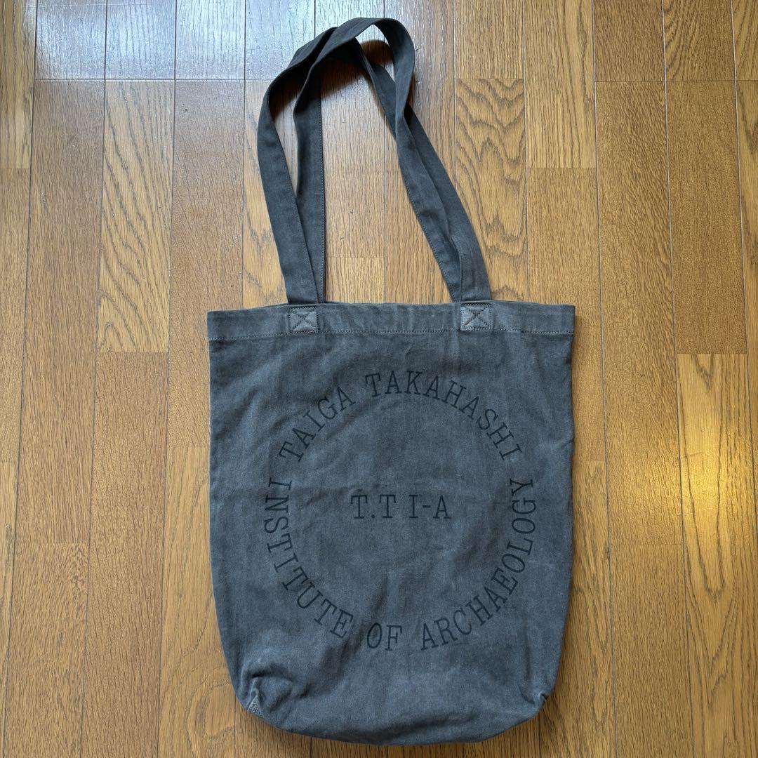 T.T.I.A Taiga Takahashi 墨染め トートバッグ