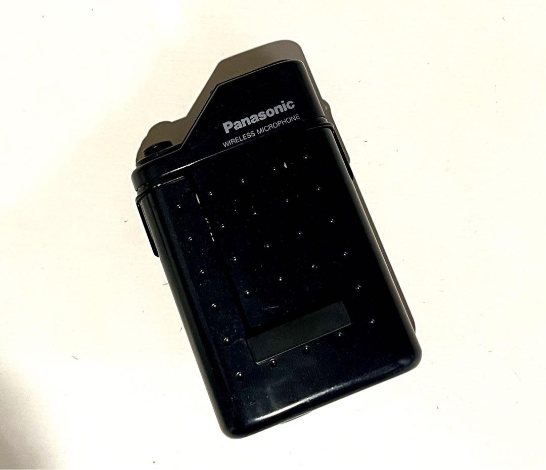パナソニック ピンマイク WX-4300B  ワイヤレス【目立った傷や汚れなし】