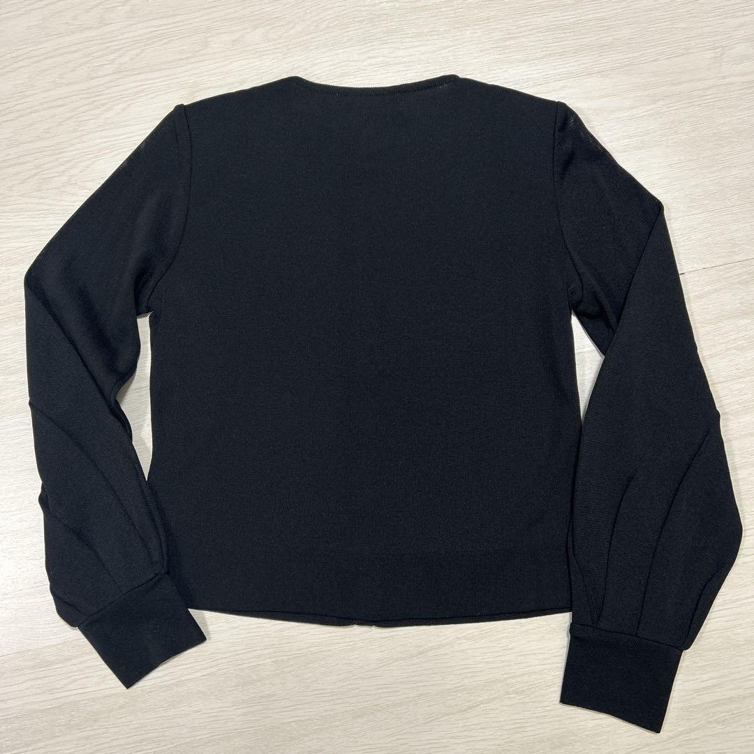 【日本限定モデル】 ✨週末セール【極美品】✨Rene 36 ブラック カーディガン ルネ トップス