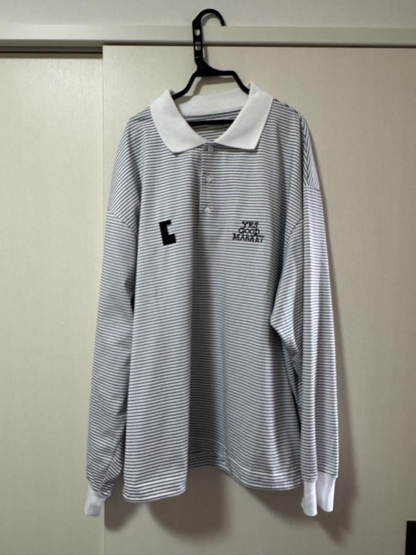 トップス CLESSTE MASSIVE L/S POLO SHIRT clesste STRIPED MASSIVE L/S POLO SHIRT