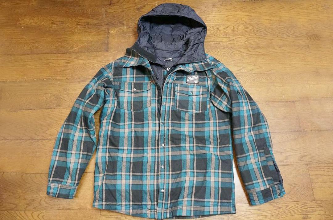 ACC(エーシーシー)ビブパンツ(Black×White) L ・撥水加工CL済 スノーボード