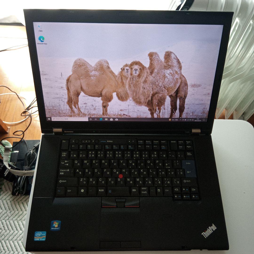 34 割引ブラック系 日本産 Lenovo Thinkpad T5 ドック付き ノートpc 家電 スマホ カメラブラック系 Tiamer Com