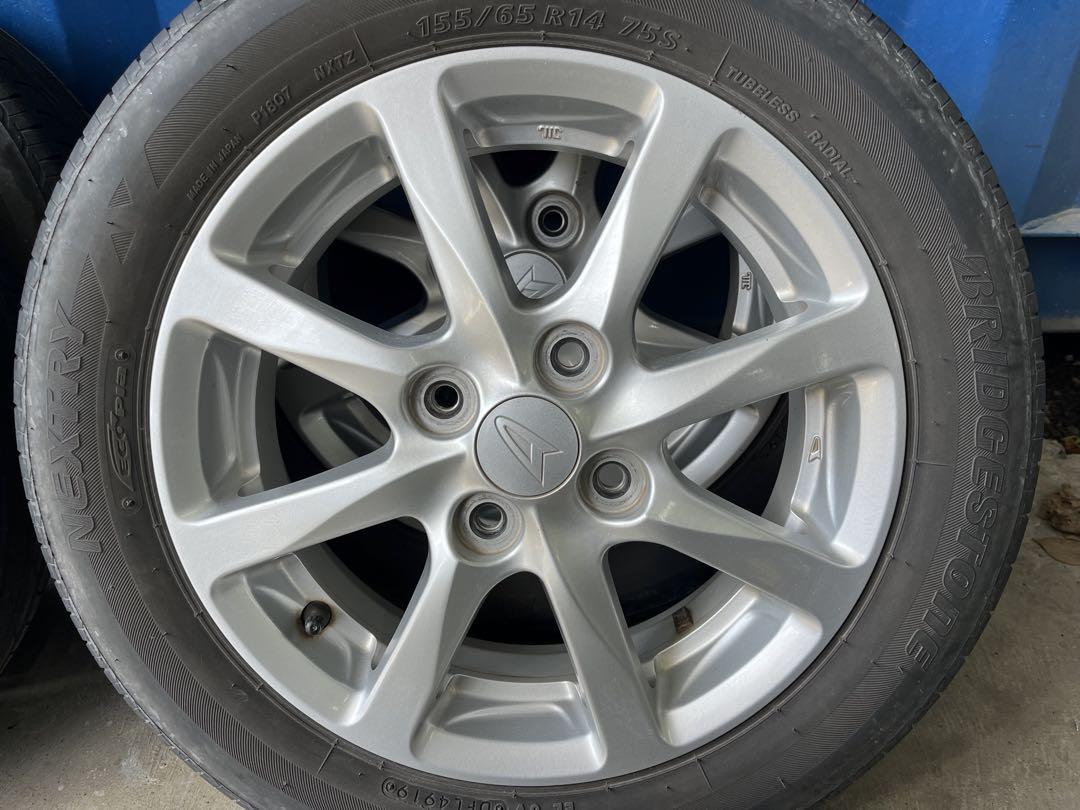 ダイハツ 純正ホイール 14インチ 155/65R14 ムーヴ