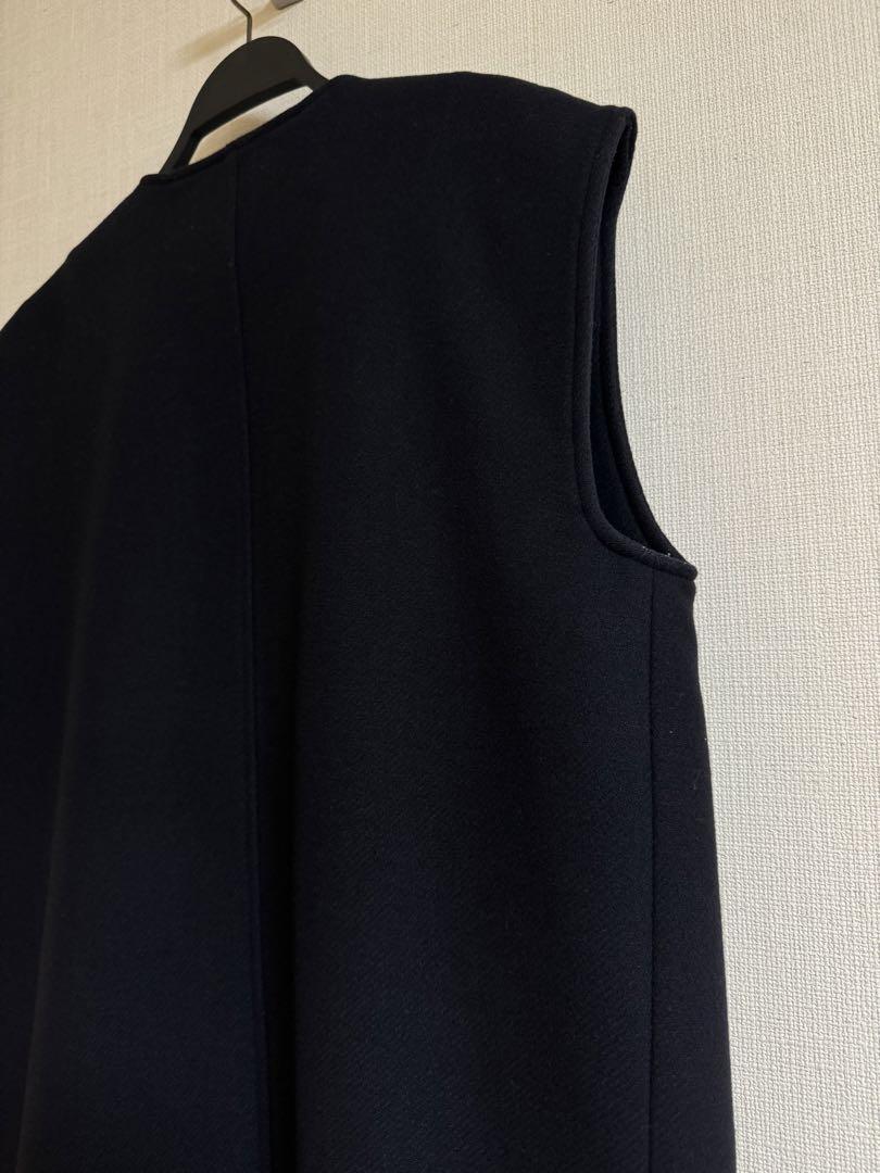 MAISON LENNER ベスト 38 ネイビー