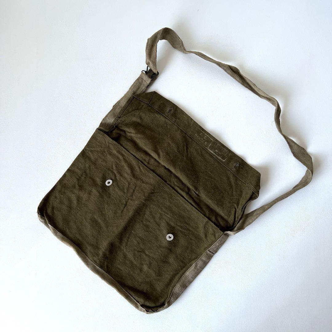 【デッドストック】40s50sフランス軍 ブレッドバッグ ヴィンテージ 実物