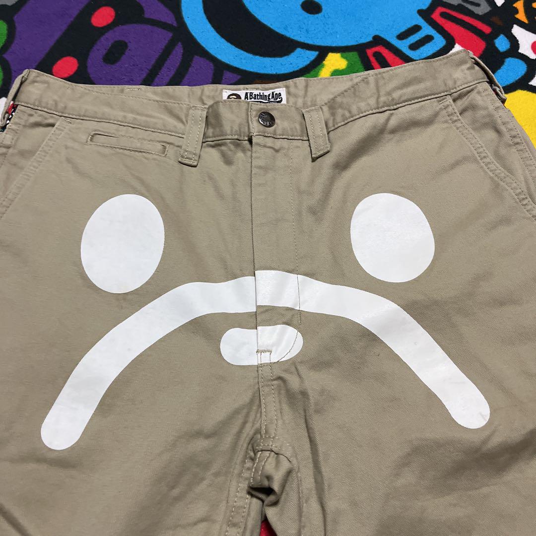 APE BABY MILO BAPE KAWS チノパン パンツ アニマル M