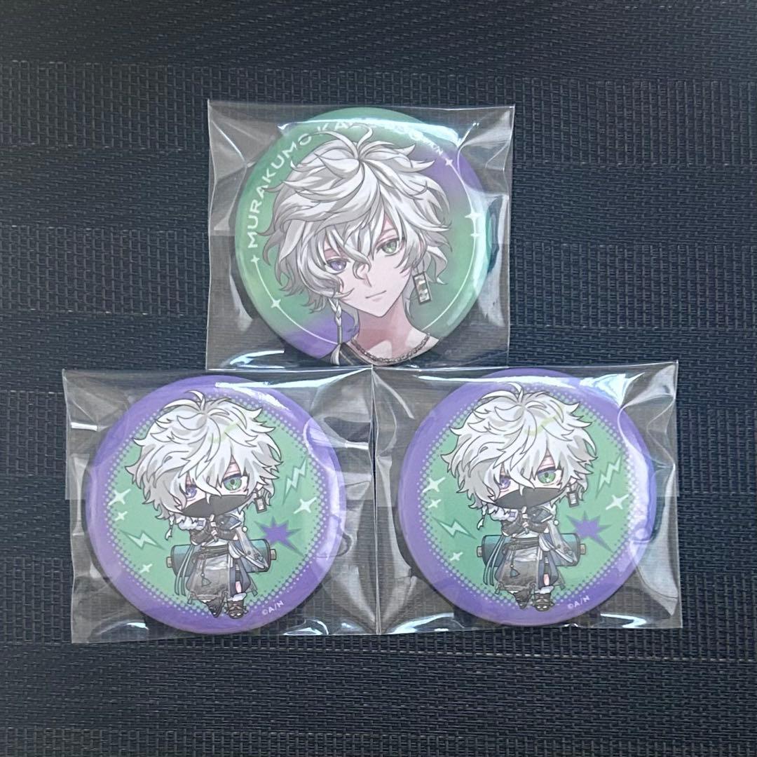 にじさんじ 叢雲カゲツ 缶バッジ ハーフアニバーサリー Dytica ①
