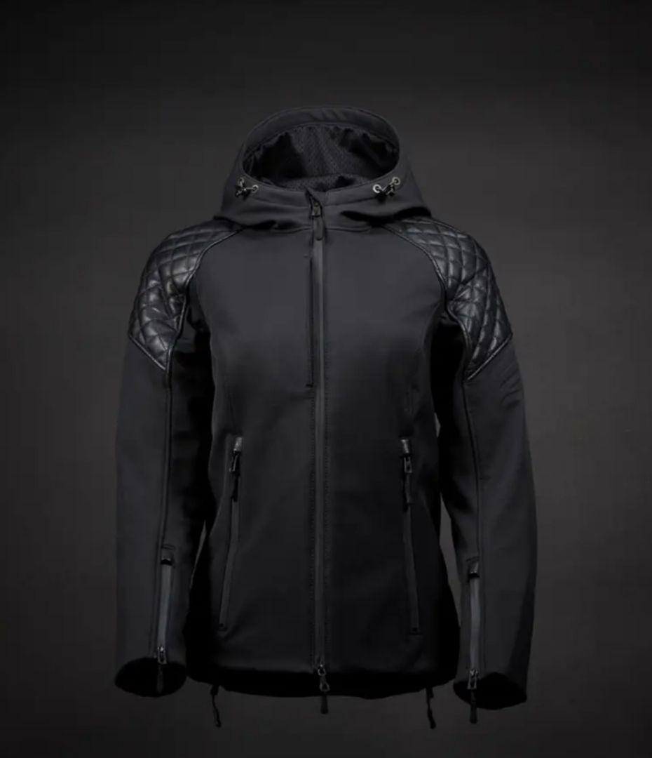 ENGINEHAWK ジェットブラック ジャケットM