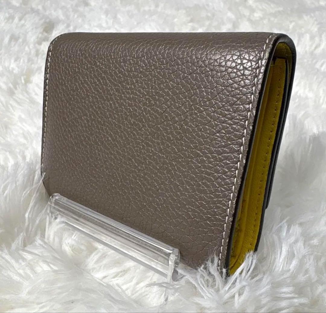 美品✨CELINE スモールトリフォールド フィービー ミニ財布 バイカラー