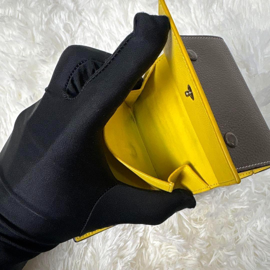 美品✨CELINE スモールトリフォールド フィービー ミニ財布 バイカラー