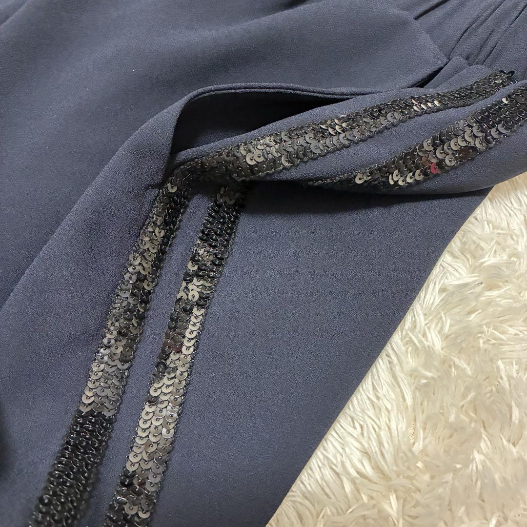 spick&span スパンコールライントラックパンツ 2024年 ネイビー