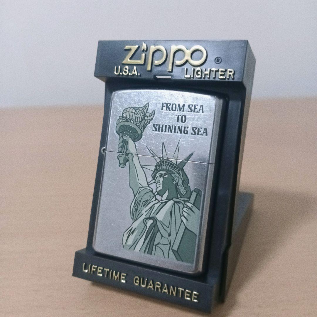 ZIPPO 自由の女神 ケース付き