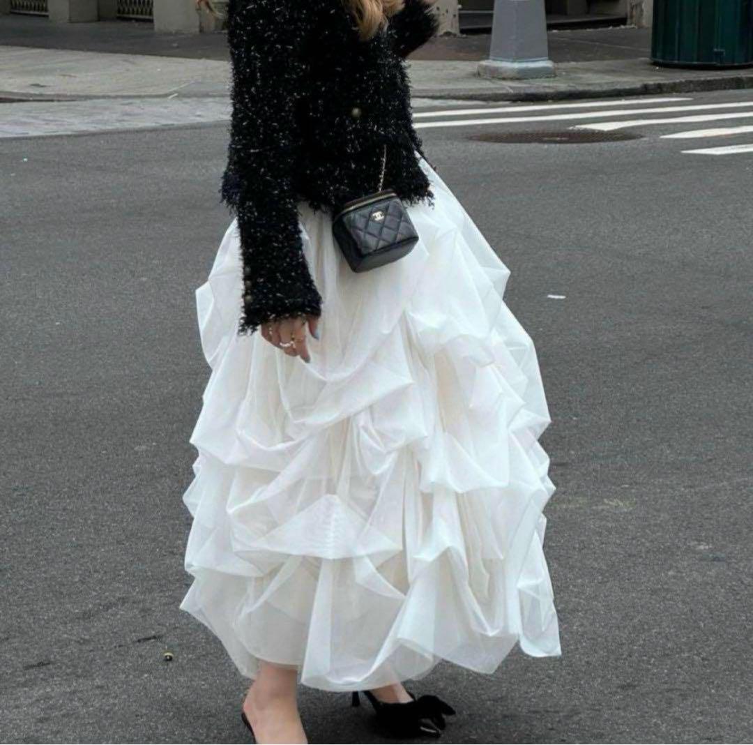 THE TOE スカート　IRIS TULLE SKIRT Iris Tulle Skirt – THE TOÉ