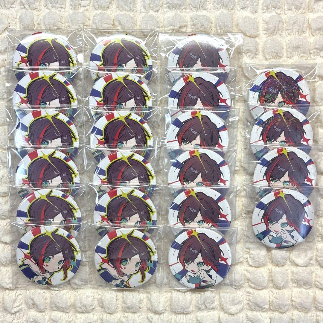 CRフェス2024 缶バ crazy raccoon 缶バッジ うるか（: ありさか