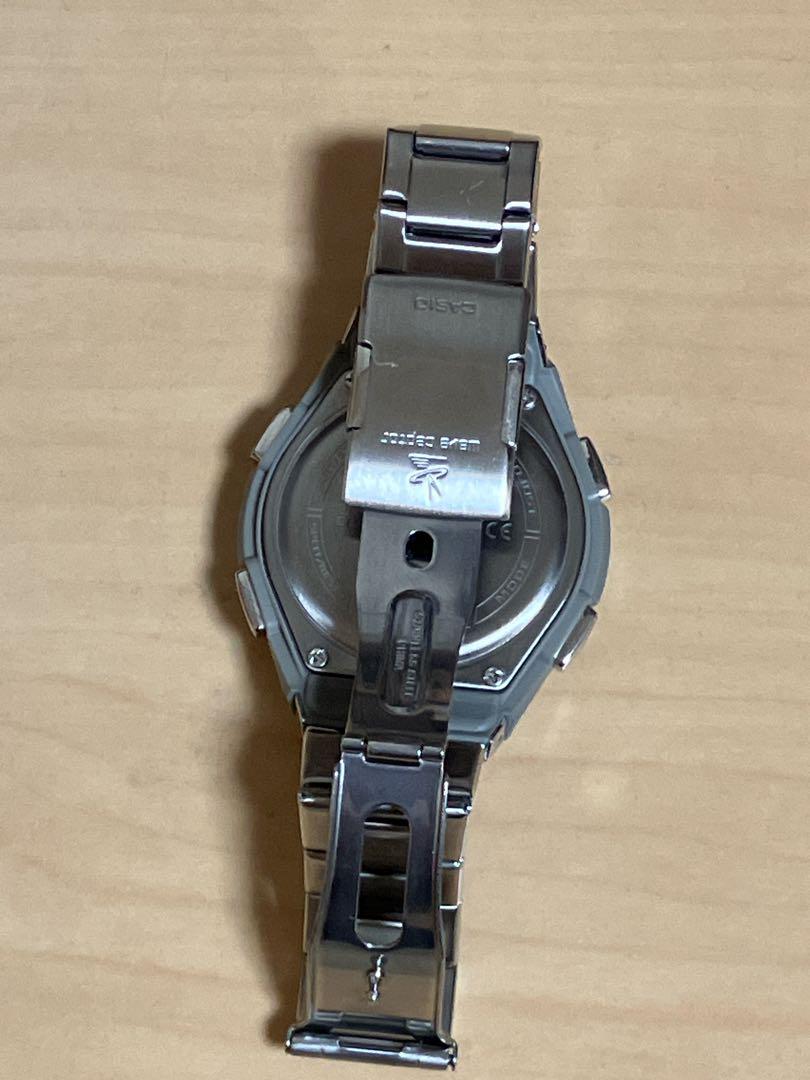 【美品】カシオ ウェーブセプター 電波ソーラーWVQ-M410DE-1A2JF
