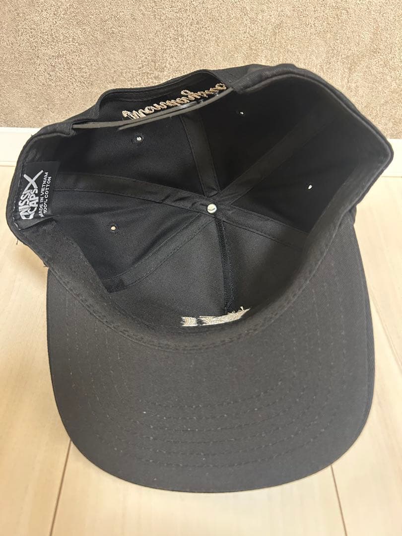 Monday suck キャップ ブラック マンデーサック Monday suck キャップ ブラック マンデーサック