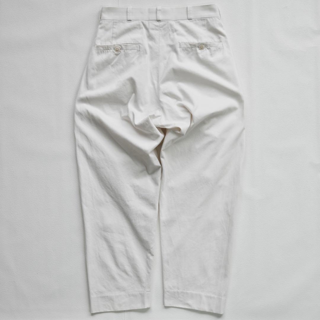 【YAECA】Chino Cloth Pants Tack Tapered