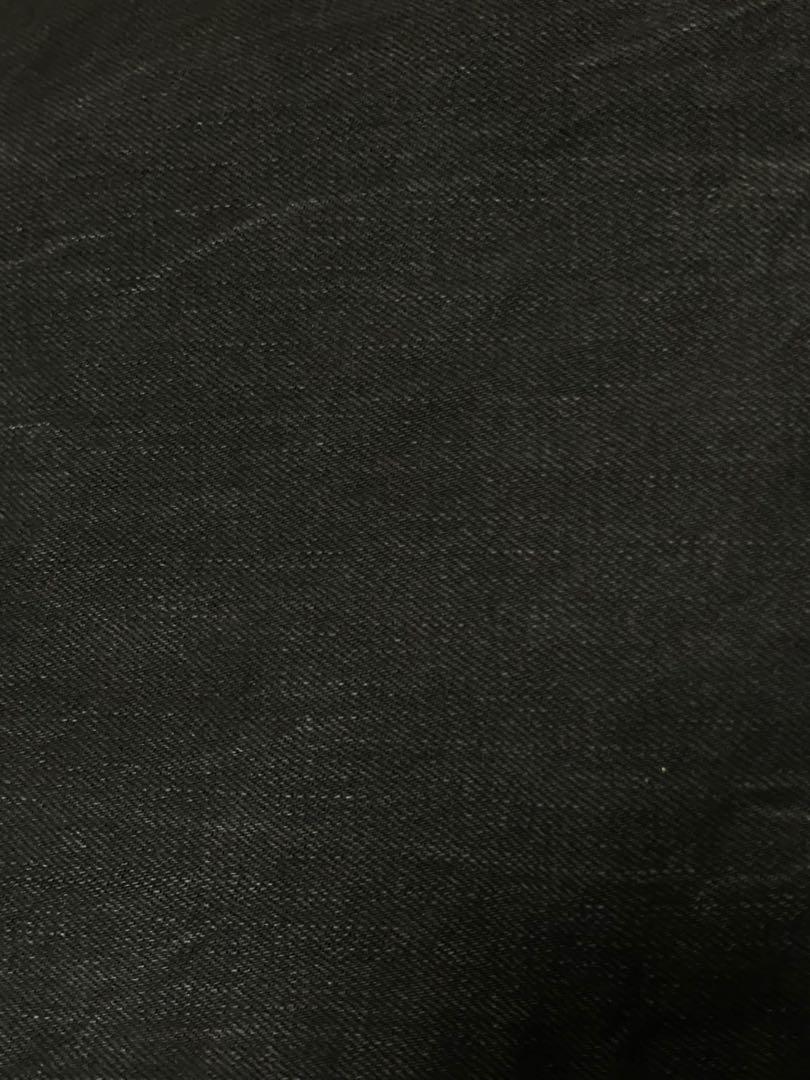 ZARA TRFバギーバルーンミッドライズジーンズ　黒ブラック　古着　EU32