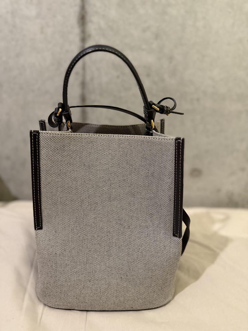 BURBERRY ショルダーバッグ グレー/レッド