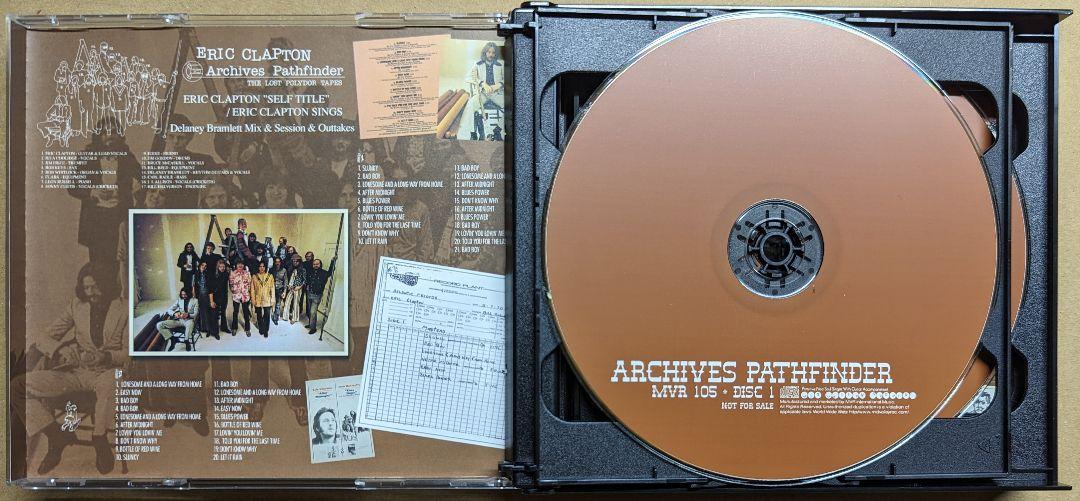 大量入荷 Eric Pathfinder6CD+2CD Archives Clapton 洋楽
