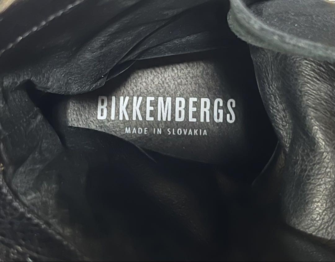 BIKKEMBERGS ビッケンバーグ　異素材切替ブーツ　ダークビッケンバーグ