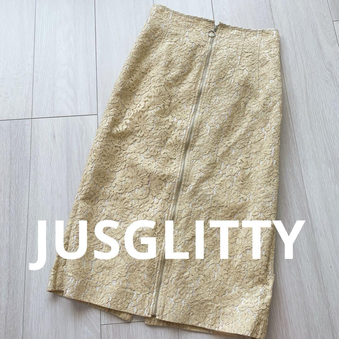 【売れ筋】 JUSGLITTY レーススカート メルカリ - 2 スカート