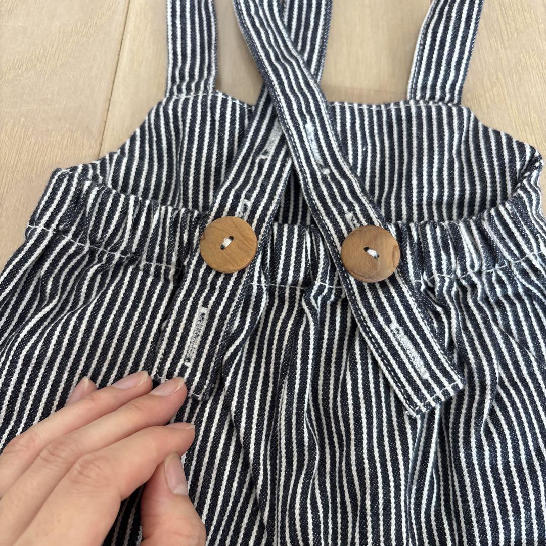 SOOR PLOOM Imogen overall 2y ストライプ - メルカリ