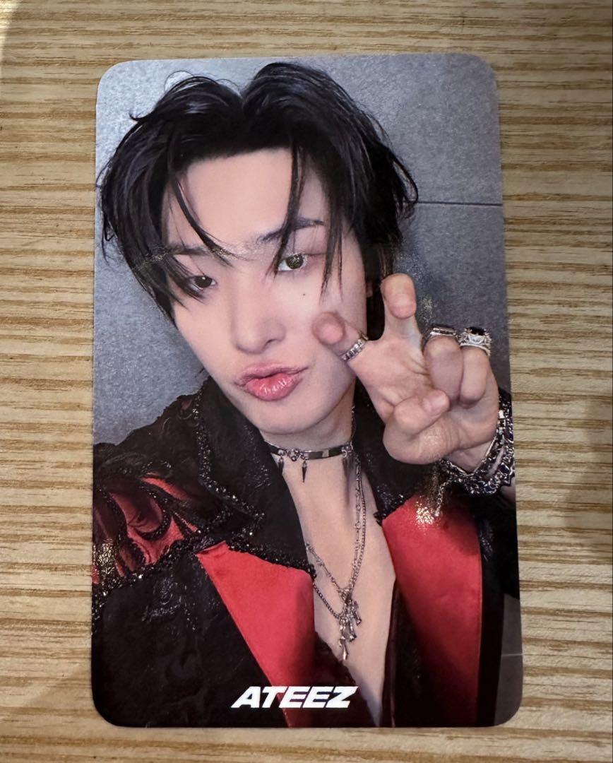 ATEEZ ソウルコン セイラーパッケージ 特典 トレカ ヨサン　ミンギ