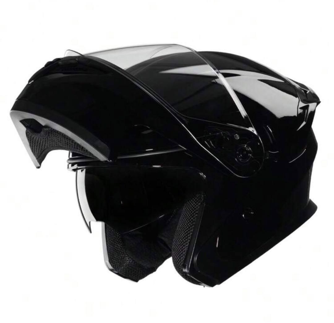 CROWN RACING フルフェイスヘルメット ブラック