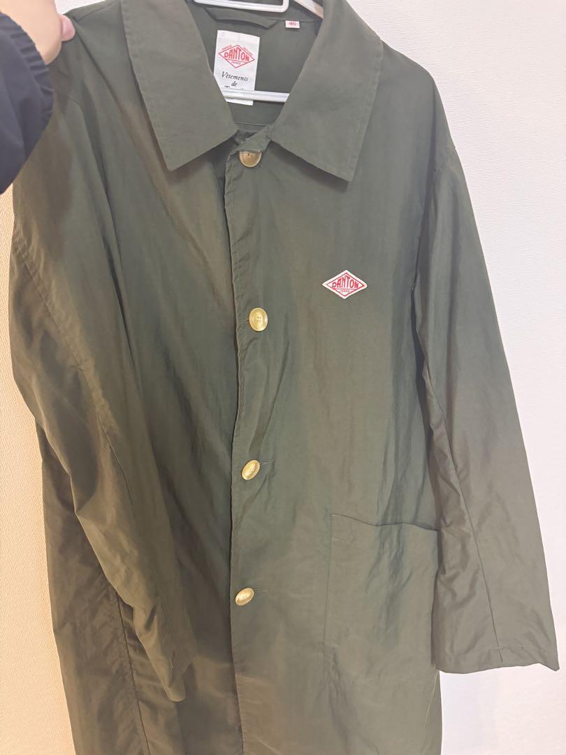 DANTON オリーブグリーン レインコート