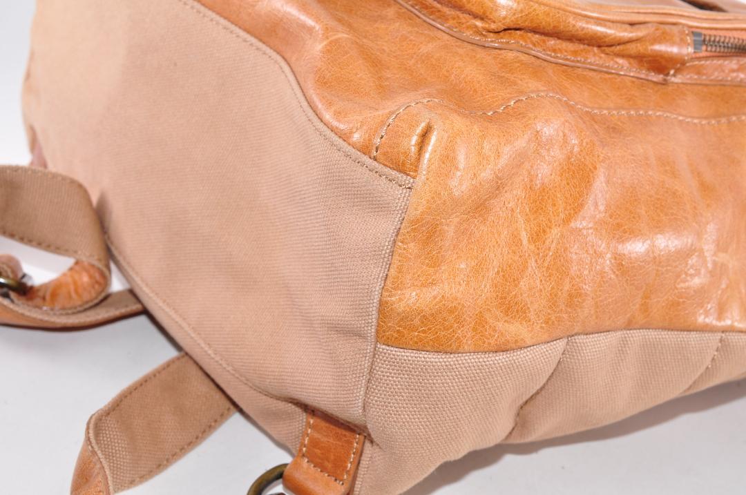 美品 Dakota ダコタ リュック ハンドバッグ 2way レザー ブラウン