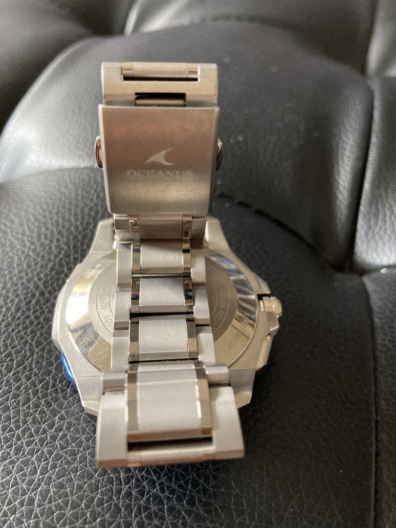 美品　カシオ CASIO OCW-G1200-2AJF オシアナス ソーラー電波
