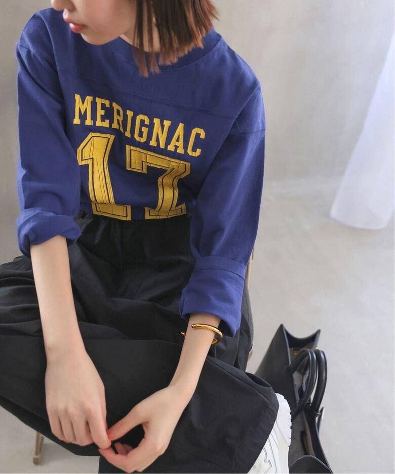 24SS☆MERIGNAC17フットボールTEE　SLOBE IENA