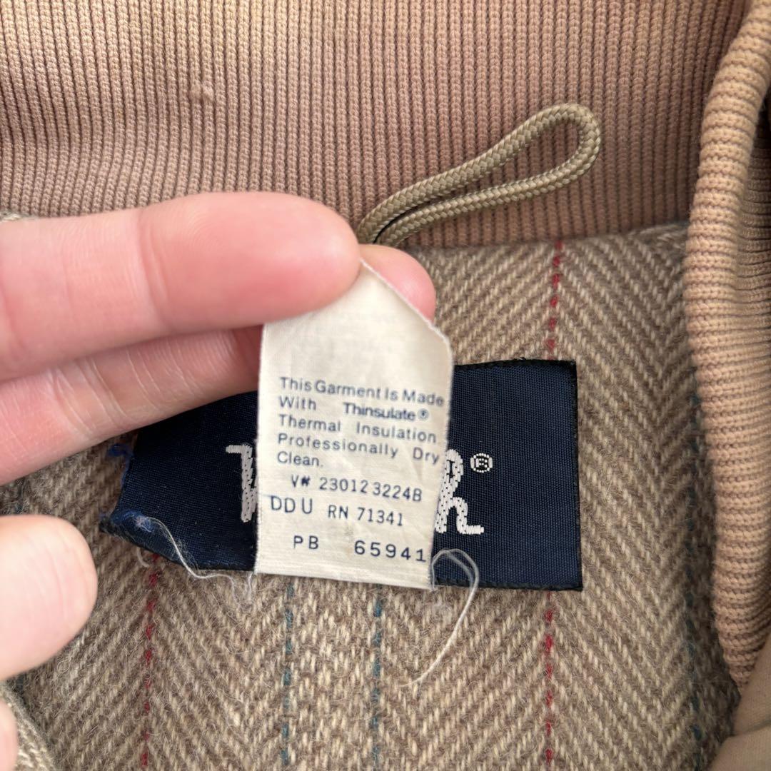 80s WOOLRICH ウールリッチ USA製 ストームコート L