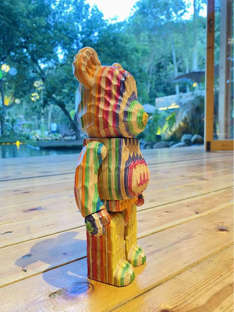 BE@RBRICK 400% ベアブリック　KARIMOKU RAINBOW